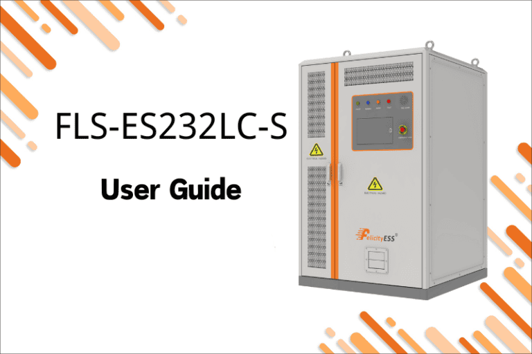 FLS-ES232LC-S说明书封面
