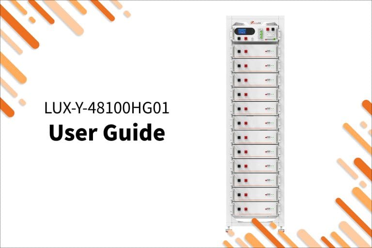 LUX-Y-48100HG01 Lithium Battery User Guide