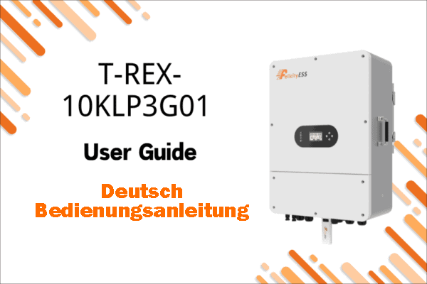 T Rex 10klp3g01 德语说明书封面 600x400