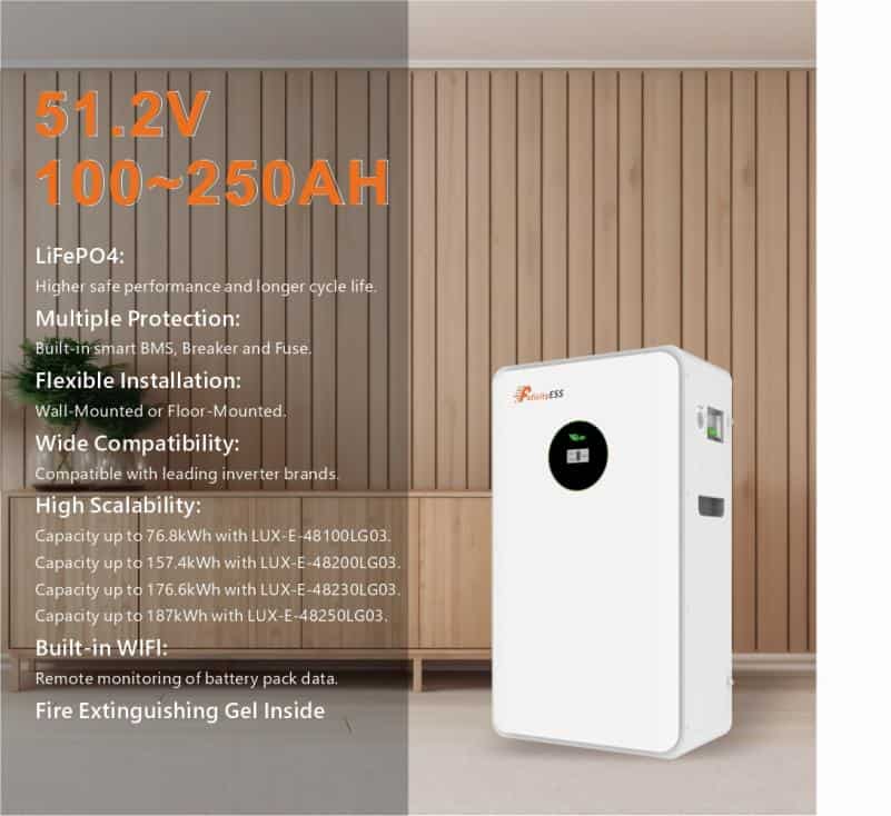 wall mounted Lithium Battery 1