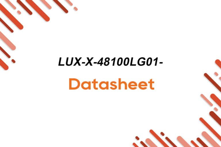 LUX-X-48100LG01 Datasheet