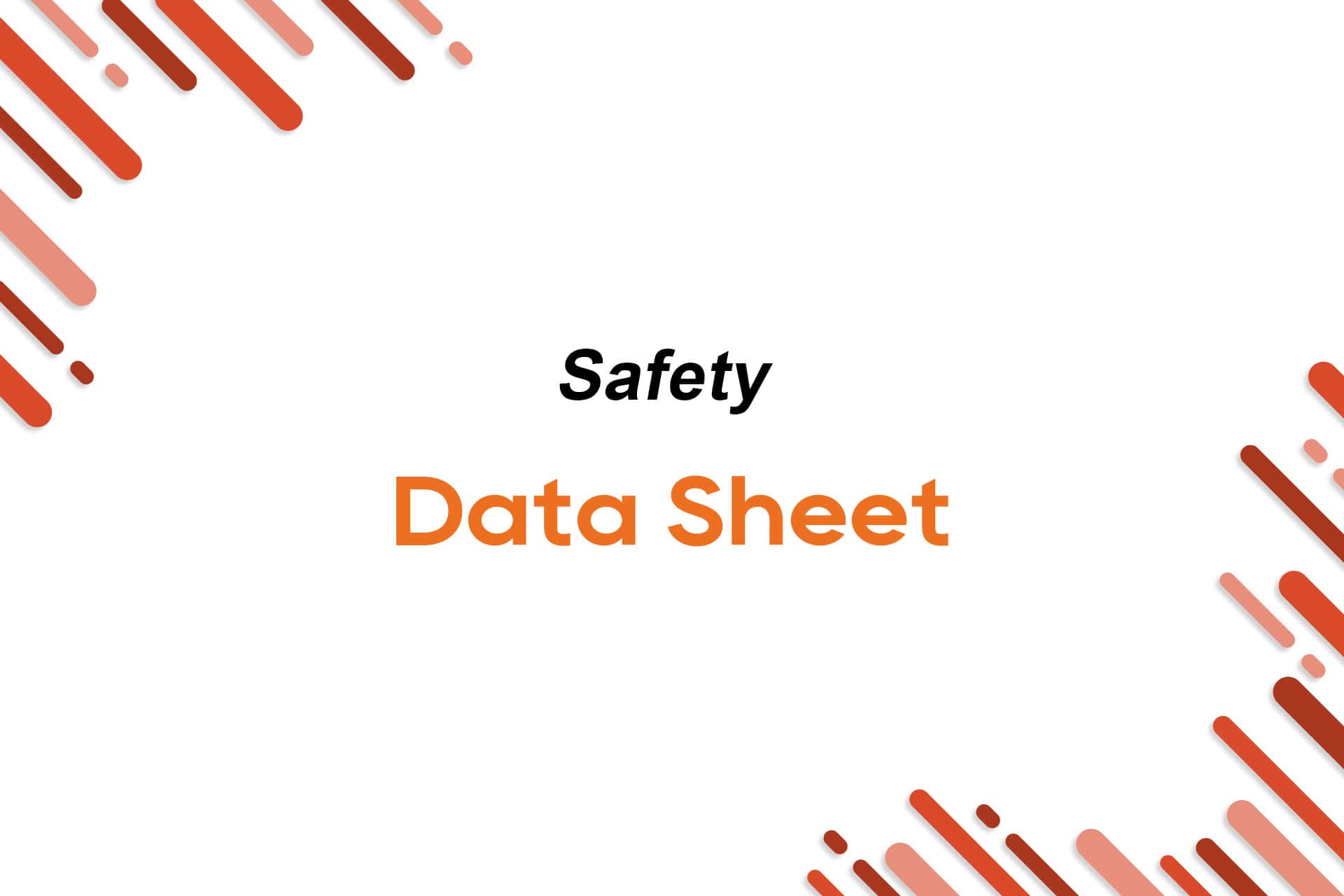 Safety Data Sheet